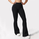 ShapeScuplt™ High Waist Flared Leggings w/Pockets