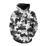 2023 New Versatile Hoodies Camouflage 3D Print Hooded Sweatshirt Pullover Men Fashion Hoodie Harajuku Street Style