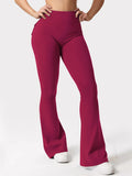ShapeScuplt™ High Waist Flared Leggings w/Pockets