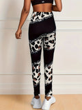 ActiveCurve™ Leopard Print Casual Mid-Waist Fitness Leggings