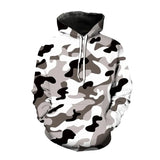 2023 New Versatile Hoodies Camouflage 3D Print Hooded Sweatshirt Pullover Men Fashion Hoodie Harajuku Street Style