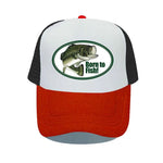 Natural Talent Big Mouth Pro Bass Outdoors Trucker Hat