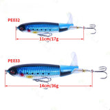 Topwater Tail Wobbler Hard Crankbait Fishing Lure