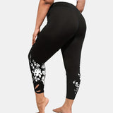 SculptFit All Seasons Curvaceous Women's Floral Leggings