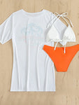 Sunny & Lovely Delightfully Cute Bikini T-shirt Set
