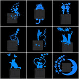 NICELET Luminous Wall Light Switch Home Decor Decal