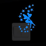 NICELET Luminous Wall Light Switch Home Decor Decal