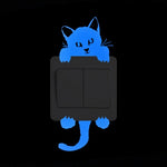 NICELET Luminous Wall Light Switch Home Decor Decal