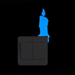 NICELET Luminous Wall Light Switch Home Decor Decal