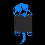 NICELET Luminous Wall Light Switch Home Decor Decal