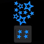NICELET Luminous Wall Light Switch Home Decor Decal