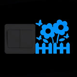 NICELET Luminous Wall Light Switch Home Decor Decal