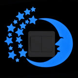 NICELET Luminous Wall Light Switch Home Decor Decal