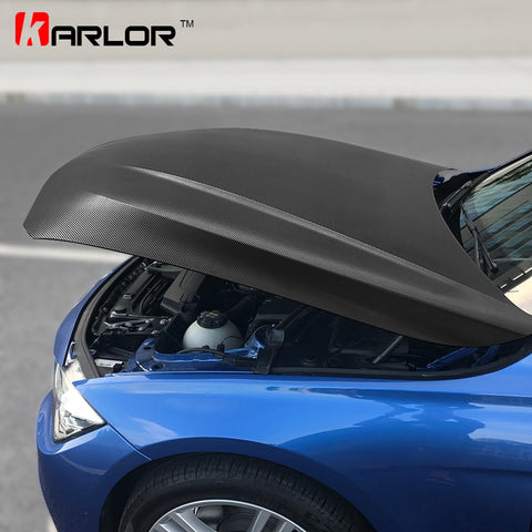 Envoltura de película de vinilo de fibra de carbono 4D para automóvil de 152 cm * 200 cm 