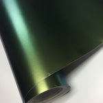 Premium Glossy DIY Chameleon Purple/Blue Pearl Vinyl Automobile Vehicle Wrap