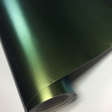 Premium Glossy DIY Chameleon Purple/Blue Pearl Vinyl Automobile Vehicle Wrap