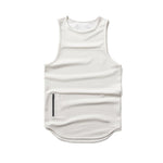 Camouflage Fitness Training Sports Top w/Pocket for Men