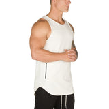 Camouflage Fitness Training Sports Top w/Pocket for Men