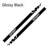 2pcs Auto Sports DIY Car Decoration Vinyl Wrap