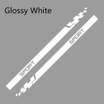 2pcs Auto Sports DIY Car Decoration Vinyl Wrap