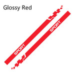 2pcs Auto Sports DIY Car Decoration Vinyl Wrap