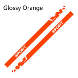 2pcs Auto Sports DIY Car Decoration Vinyl Wrap