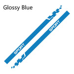 2pcs Auto Sports DIY Car Decoration Vinyl Wrap