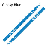 2pcs Auto Sports DIY Car Decoration Vinyl Wrap