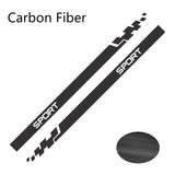 2pcs Auto Sports DIY Car Decoration Vinyl Wrap