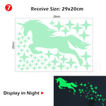 Luminous Moon & Stars Wall Stickers Home Decoration Decals