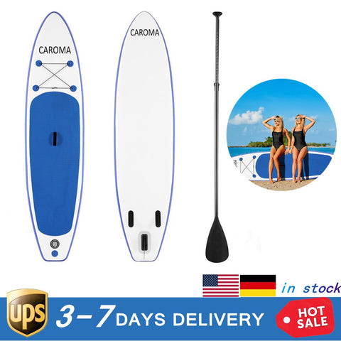 Elifine 10.6x30x6inches Premium Inflatable Adult Paddle Board