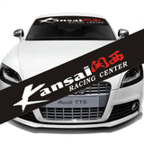 Decorative Auto Sport Vinyl Windshield Decal