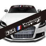 Decorative Auto Sport Vinyl Windshield Decal