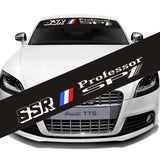 Decorative Auto Sport Vinyl Windshield Decal