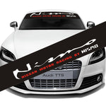 Decorative Auto Sport Vinyl Windshield Decal