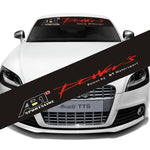 Decorative Auto Sport Vinyl Windshield Decal
