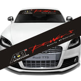Decorative Auto Sport Vinyl Windshield Decal