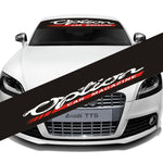 Decorative Auto Sport Vinyl Windshield Decal
