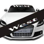 Decorative Auto Sport Vinyl Windshield Decal