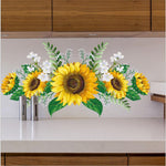 1PCS Removable Sunflower Wall Sticker