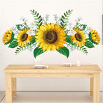 1PCS Removable Sunflower Wall Sticker
