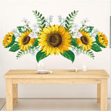 1PCS Removable Sunflower Wall Sticker