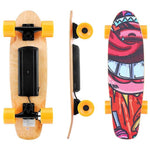 7-ply 20km/h Electric Skateboard with Remote Controller