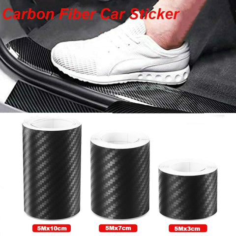 10/7/5/3CM Carbon Fiber Vinyl Adhesive Protector Strip