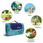 Foldaway Lotus Leaf Picnic Blanket