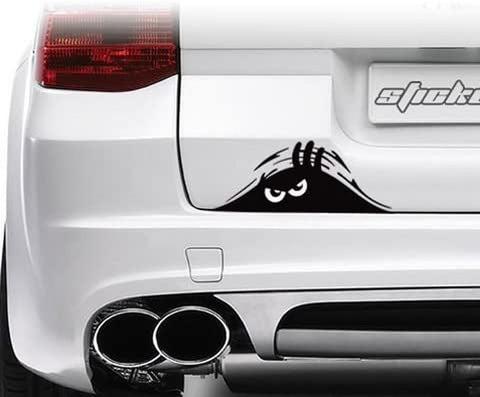 Peeking Kawii decorar automóvil Pegatina 