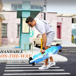 90x23x12.5cm Remote Control Electric Skateboard w/4000mAh Lithium Battery