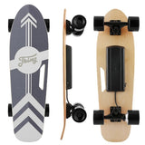 12MPH 3-Speed Electric Skateboard w/Remote Controller