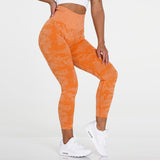 New High Waist Camo Fitness Leggings for Women