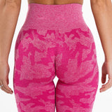 New High Waist Camo Fitness Leggings for Women